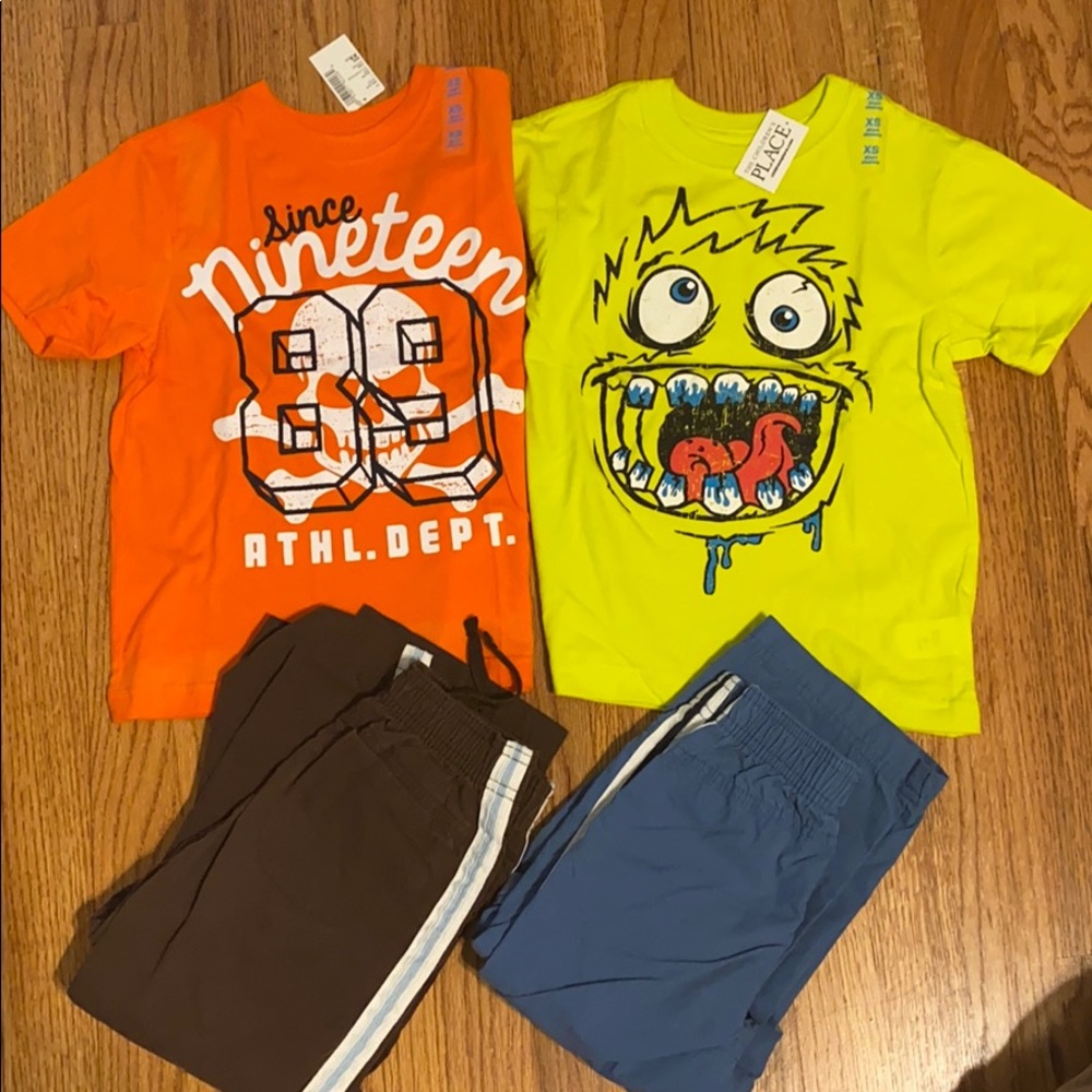 4 pieces boys size 4T